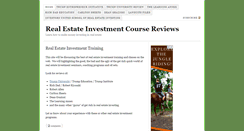 Desktop Screenshot of bestrealestateinvestmentcourses.com